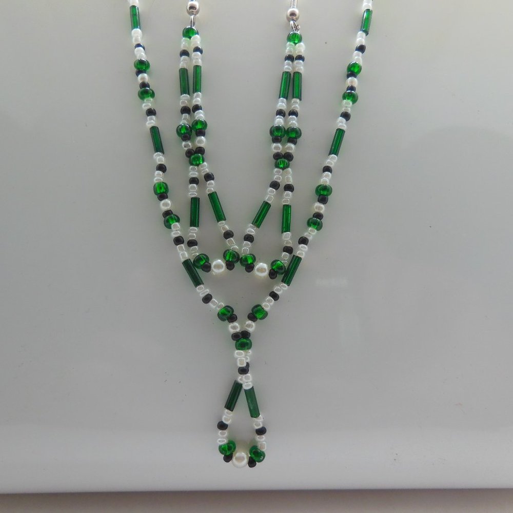 Handmade Set Earrings and Necklace